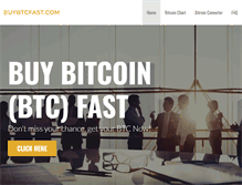 Tablet Screenshot of buybtcfast.com